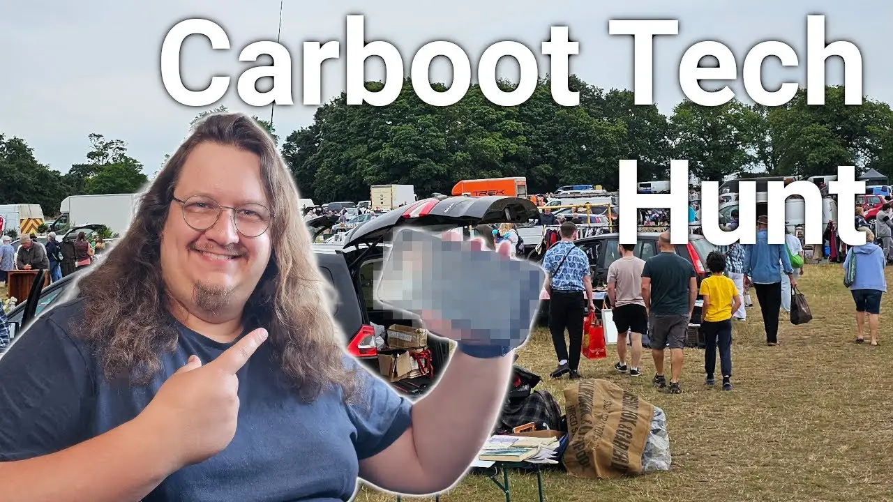 How much tech can i buy for £100?! - Hunting for Tech at a Carboot sale!