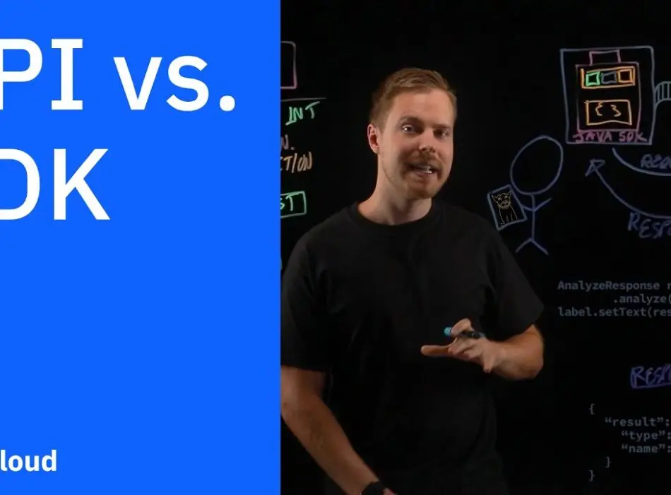 API vs. SDK: What's the difference?
